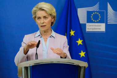 Press statement by Ursula von der LEYEN, President of the European Commission on Energy in Brussels, Belgium on September 7, 2022.