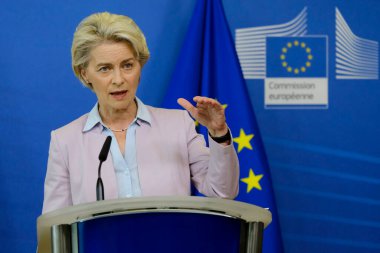 Press statement by Ursula von der LEYEN, President of the European Commission on Energy in Brussels, Belgium on September 7, 2022.