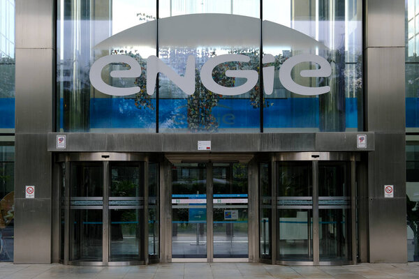 Внешний вид здания французской газово-энергетической компании Engie в Брюсселе, Бельгия, 25 сентября 2022 года.