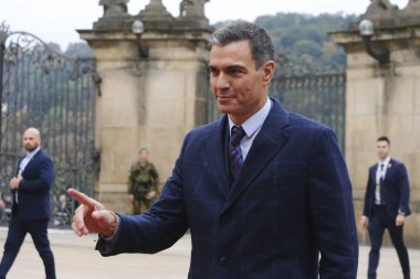 İspanya Başbakanı Pedro Sanchez, 6 Ekim 2022 'de Çek Cumhuriyeti' nin Prag kentinde düzenlenen Avrupa Siyasi Topluluğu toplantısına katılmak üzere ülkeye geldi..