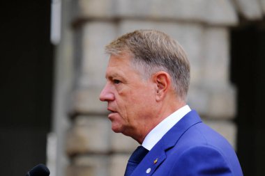 Romanya Cumhurbaşkanı Klaus Iohannis, 7 Ekim 2022 'de Çek Cumhuriyeti' nin Prag kentinde düzenlenen gayri resmi bir devlet başkanları toplantısına katılmak üzere ülkeye geldi..