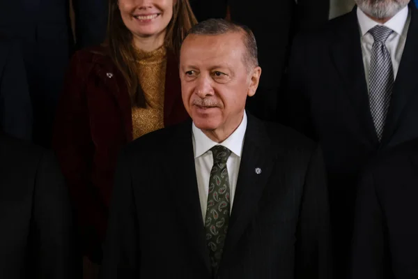 Azerbaycan Cumhuriyeti Başkanı Ilham Aliyev Ekim 2022 Prag Yapılan Avrupa — Stok fotoğraf