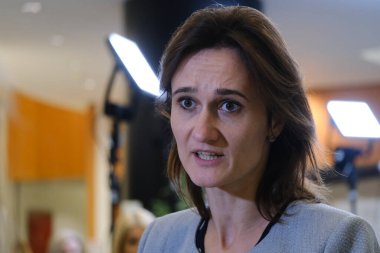 Litvanya Temsilciler Meclisi Başkanı Bayan Viktorija CMILYTE-NIELSEN 12 Ekim 2022 'de Belçika' nın Brüksel kentinde Avrupa Parlamentosu 'nu ziyaret etti..