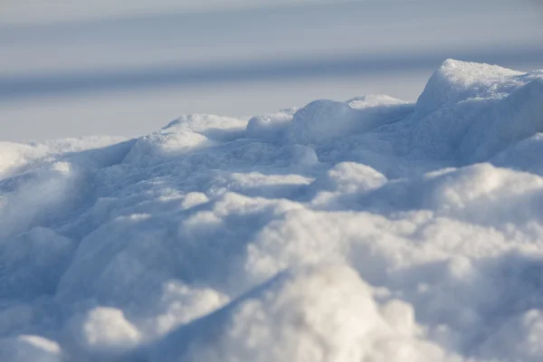 Güzel kar ve buz soğuk bir kış — Stok fotoğraf