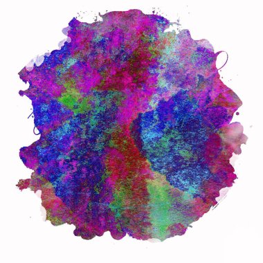 Soyut suluboya tasarımı, boyalı su dokusunu temizler..