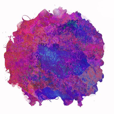 Soyut suluboya tasarımı, boyalı su dokusunu temizler..