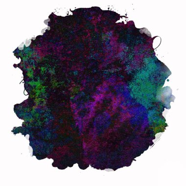 Soyut suluboya tasarımı, boyalı su dokusunu temizler..