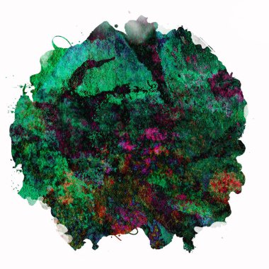 Soyut suluboya tasarımı, boyalı su dokusunu temizler..