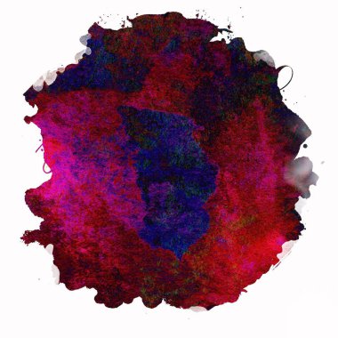 Soyut suluboya tasarımı, boyalı su dokusunu temizler..