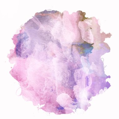 Soyut suluboya tasarımı, boyalı su dokusunu temizler..