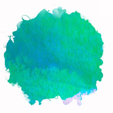 Soyut suluboya tasarımı, boyalı su dokusunu temizler..