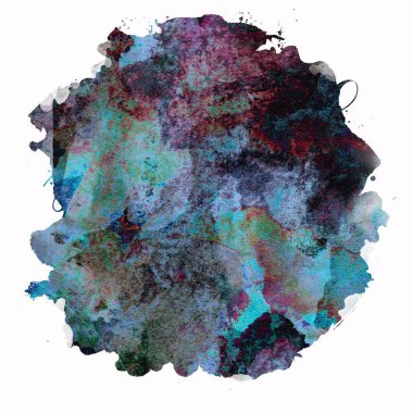 Soyut suluboya tasarımı, boyalı su dokusunu temizler..