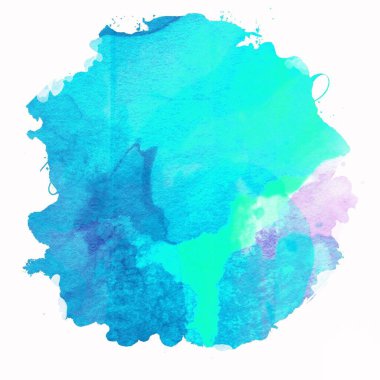 Soyut suluboya tasarımı, boyalı su dokusunu temizler..