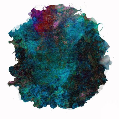 Soyut suluboya tasarımı, boyalı su dokusunu temizler..