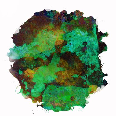 Soyut suluboya tasarımı, boyalı su dokusunu temizler..