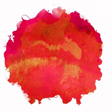 Soyut suluboya tasarımı, boyalı su dokusunu temizler..