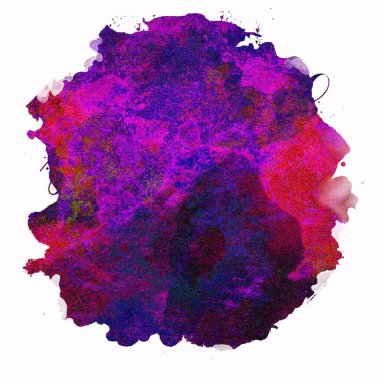 Soyut suluboya tasarımı, boyalı su dokusunu temizler..