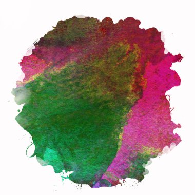 Soyut suluboya tasarımı, boyalı su dokusunu temizler..