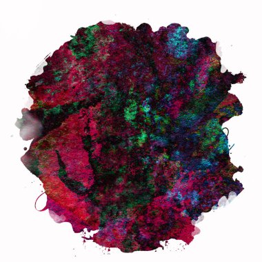 Soyut suluboya tasarımı, boyalı su dokusunu temizler..