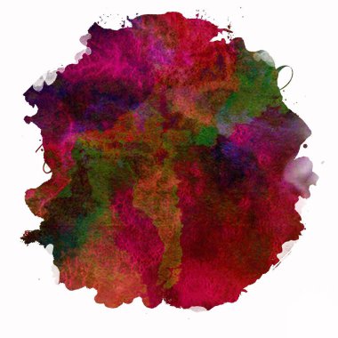 Soyut suluboya tasarımı, boyalı su dokusunu temizler..