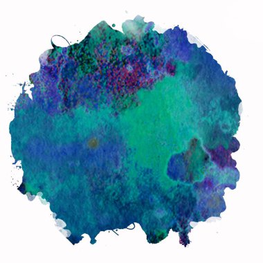 Soyut suluboya tasarımı, boyalı su dokusunu temizler..