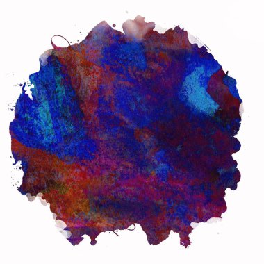 Soyut suluboya tasarımı, boyalı su dokusunu temizler..