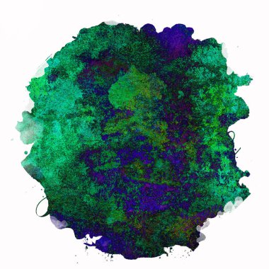 Soyut suluboya tasarımı, boyalı su dokusunu temizler..