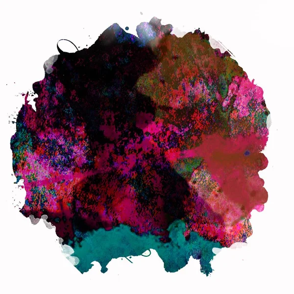 Soyut suluboya tasarımı, boyalı su dokusunu temizler..