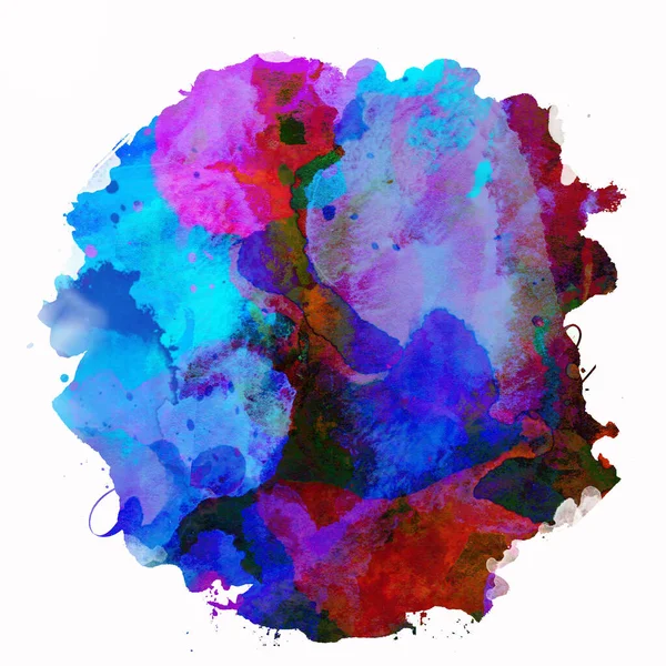 Soyut suluboya tasarımı, boyalı su dokusunu temizler..