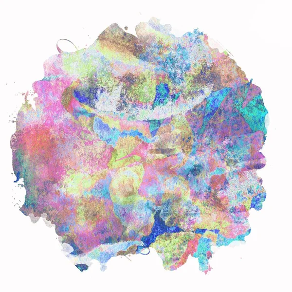 Soyut suluboya tasarımı, boyalı su dokusunu temizler..