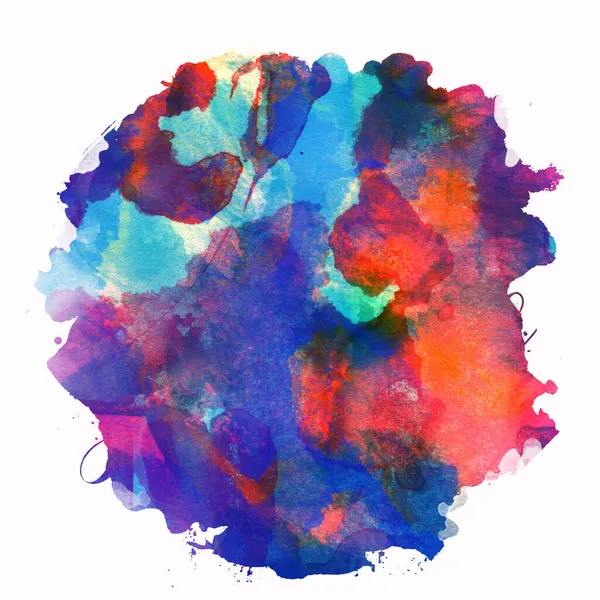 Soyut suluboya tasarımı, boyalı su dokusunu temizler..