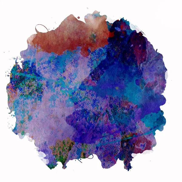 Soyut suluboya tasarımı, boyalı su dokusunu temizler..