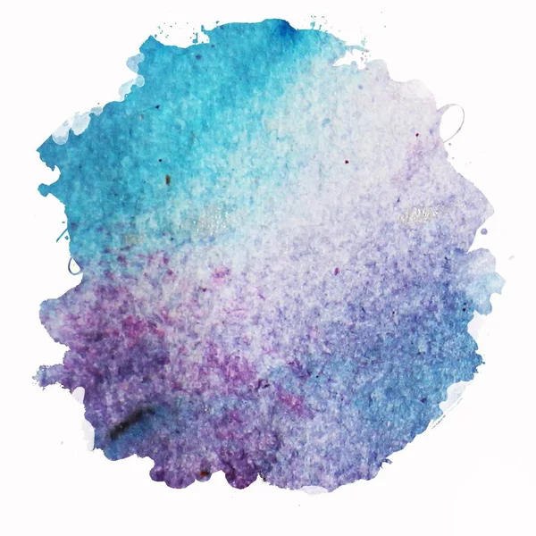 Abstract Watercolor Design Wash Aqua Painted Texture Close — Stock Photo, Image