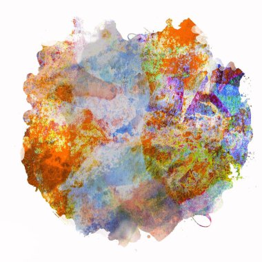 Soyut suluboya tasarımı, boyalı su dokusunu yakından yıkar. Minimalist ve lüks arka plan.