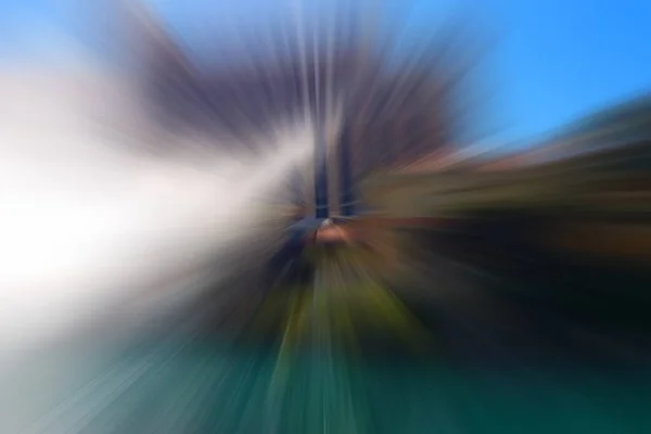 Abstrakte Fast Motion Blur Großstadtstraßen Unscharfes Konzept Zur Geschwindigkeitsreduzierung — Stockfoto