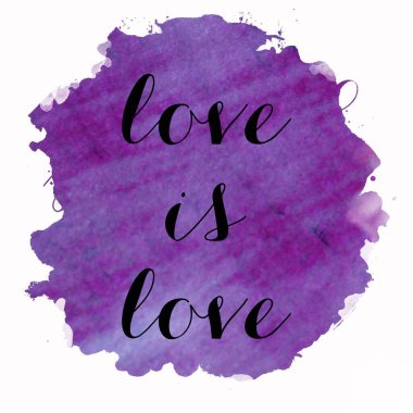 Aşk soyut renkli arkaplanda aşk metnidir.