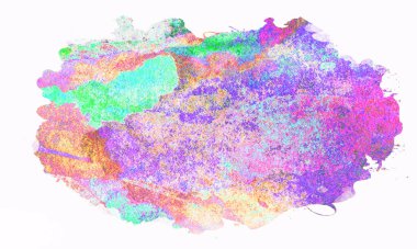 Metin için alanı olan soyut suluboya arkaplanı