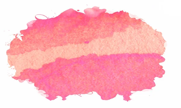 Abstrato Rosa Aquarela Design Lavar Aqua Pintado Textura Close Fundo — Fotografia de Stock