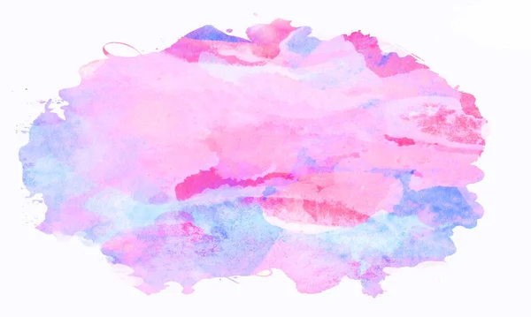 Abstract Pink Watercolor Design Wash Aqua Painted Texture Close Minimalistic — Stock Photo, Image