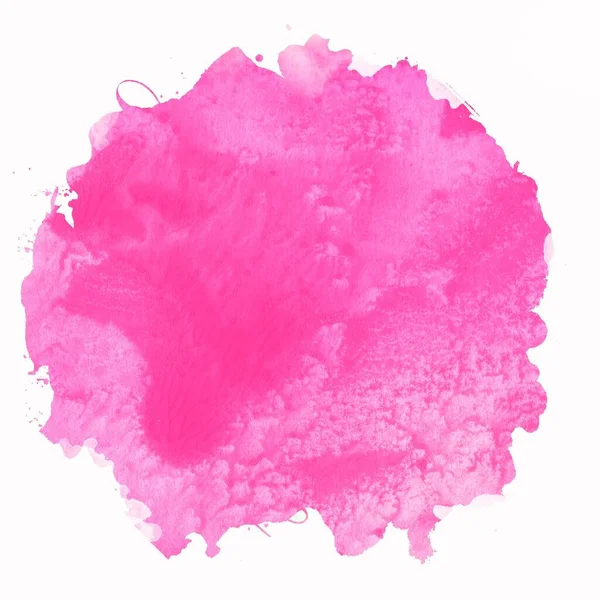 Abstrakcyjny Różowy Akwarela Projekt Mycia Aqua Malowane Tekstury Zbliżenie Minimalistyczne — Zdjęcie stockowe