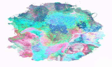 Metin için alanı olan soyut suluboya arkaplanı