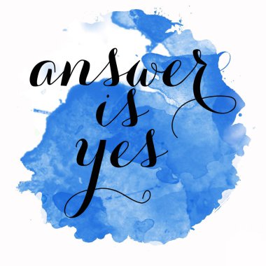 Abstract blue watercolor hand painted background texture for backdrop.