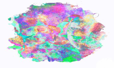 Metin için alanı olan soyut suluboya arkaplanı