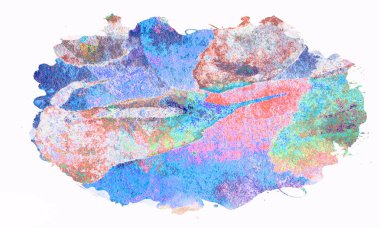 Metin için alanı olan soyut suluboya arkaplanı