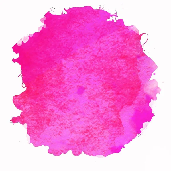 Abstraktní Růžová Akvarel Design Umýt Aqua Malované Textury Zblízka Minimalistické — Stock fotografie