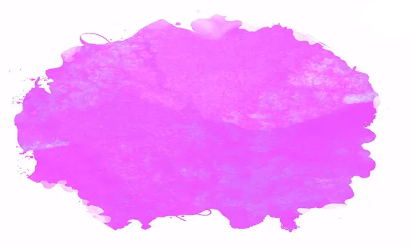 Αφηρημένη Ροζ Ακουαρέλα Σχέδιο Πλύνετε Aqua Βαμμένη Υφή Από Κοντά — Φωτογραφία Αρχείου