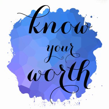 soyut renkli arkaplan üzerindeki değerli metninizi bilin