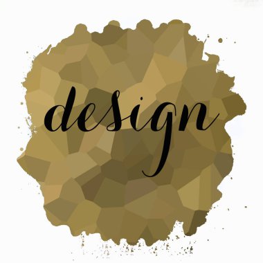 soyut renkli arkaplan üzerinde tasarım metni