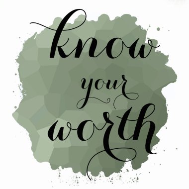 soyut renkli arkaplan üzerindeki değerli metninizi bilin