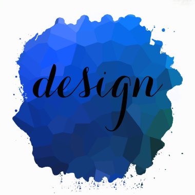 soyut renkli arkaplan üzerinde tasarım metni